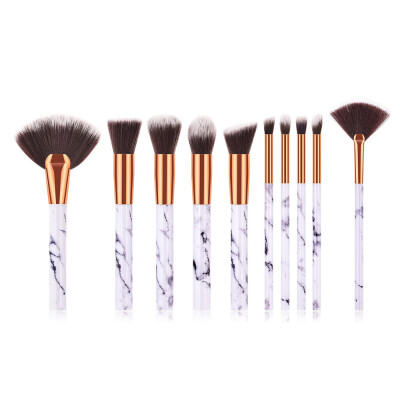 

〖Follure〗10x Pro Makeup Brushes Set Foundation Powder Eyeshadow Eyeliner Lip Brush Tool