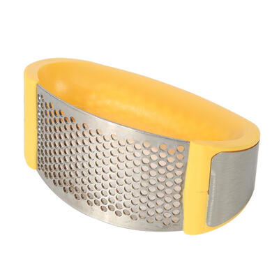 

1pc Multifunctional Stainless Steel Garlic Press Grinding Grater Crush Tool