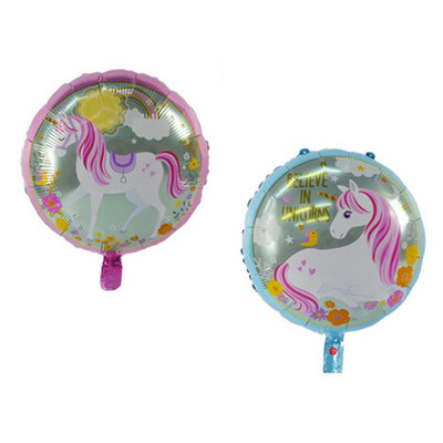 

FUNNYBUNNY 18inch Birthday Aluminum Foil Balloon Party Party Creative Wedding Cartoon Printing Round Decorative Balloons