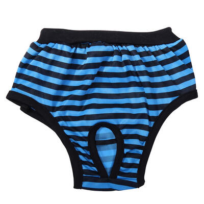 

Stripes Cotton Female Dog Physiological Pants Sanitary Diaper Shorts Panty
