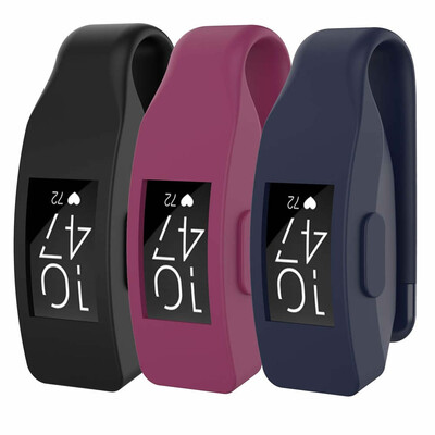 

ECSEM Silicone Clips with Steel Sheet for Fitbit InspireInspire HRFitbit Ace 2 Fitness Tracker Fitbit Inspire Accessory Clip