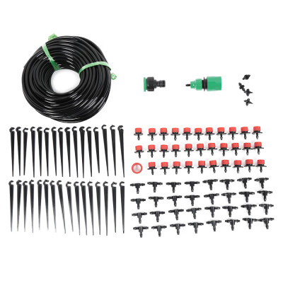 

25m 30 Drip Nozzles DIY for Garden Watering Irrigation Dripper Hose Kits