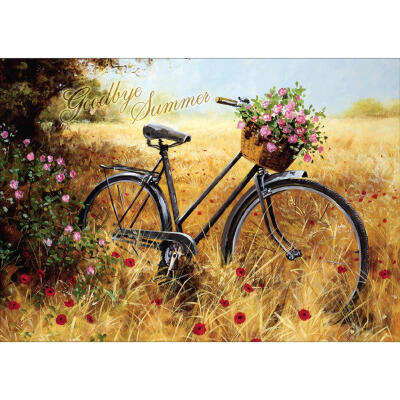 

5D DIY Full Drill Diamond Painting Retro Bicycle Cross Stitch Mosaic Craft