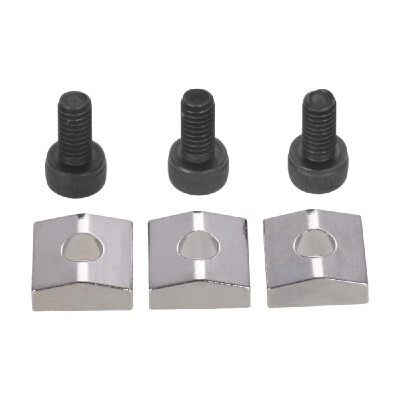 

Electric Guitar Tremolo Bridge String Locks Strings Locking System Metal Nut Block & Clamp Hex Screws Guitar Parts Accessories Pa