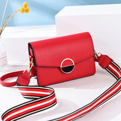 

Summer ladys new trendy Korean version of fashion one shoulder slant bag 100 simple square bag