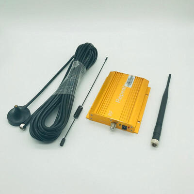

CDMA 850MHz Portable Mobile Phone Signal Booster Amplifier - Golden-EU Plug