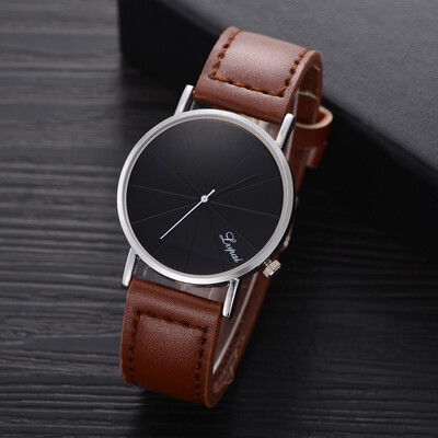 

Gobestart LVPAI Fashion Mens Leather Belt Analog Sport Quartz Wrist Watch