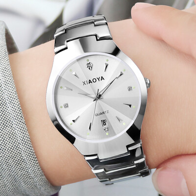 

Womens watch waterproof fashion Korean version of the simple casual atmosphere trend student mens watch couple table