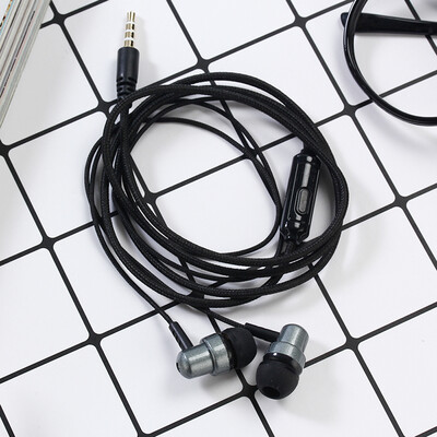 

K2 35mm Wired Headphones In-Ear Headset Stereo Music Earphone Smart Phone Earpiece Earbuds In-line Control w Microphone