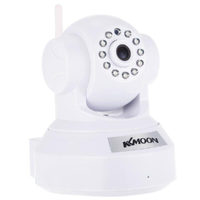 

KKmoon HD 720P Megapixels Wireless WiFi Pan Tilt Network IP Cloud Indoor Camera Baby Monitor support PTZ TF Card Record 2-way Tal