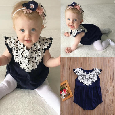 

Toddler Baby Girl Kid Outfit Bodysuit Romper Jumpsuit Sunsuit Outfits Clothes