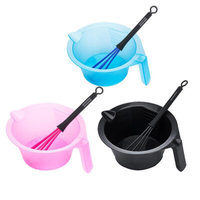 

Hair Dyeing Bowl Whisk Dye Cream Dyestuff Whisk Hairdressing Styling Tool