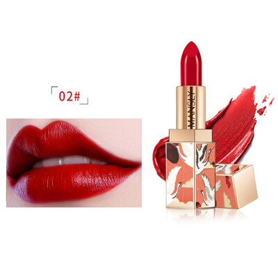 

Waterproof Matte Velvet Glossy Lipstick Cosmetic Moisturizer Smooth Lipsticks Long-lasting Lip Makeup