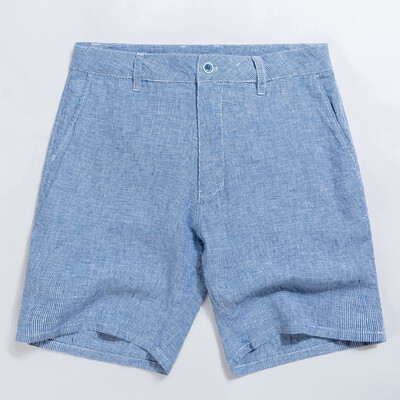 

ROGER FUN 2019 new mens plain shorts linen casual comfort breathable cool 13601