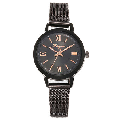 

RM Simple Business Womens Fashion Unobtrusive Personality Net Belt Alloy Watch