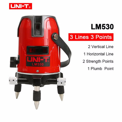 

UNI-T LM520 LM520G LM530 LM530G LM550 LM550G 360 degree Self- leveling Cross Laser Level Red&green 235Lines