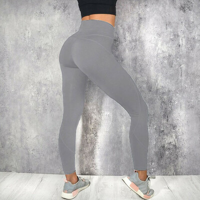 

Women Sport Pants High Waist Yoga Fitness Leggings Running Gym Scrunch Trousers