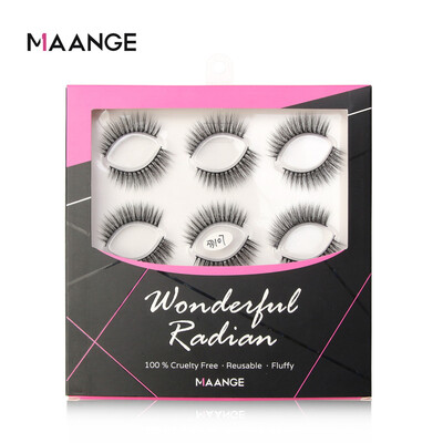 

〖Follure〗Luxury 9Paire 3D False Lashes Fluffy Strip Eyelashes Long Natural Party Makeup