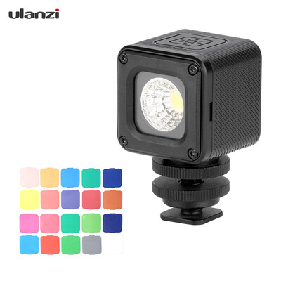 

Ulanzi L1 Pro Versatile Waterproof Dimmable Mini LED Video Light 5500K Photographic Fill Light CRI 95 with 20 Color Filters for Go