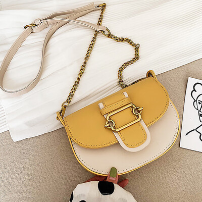 

Tailored Fashion Women Retro Patchwork Leather Handle Bags Crossbody Bags Shoulder Bags