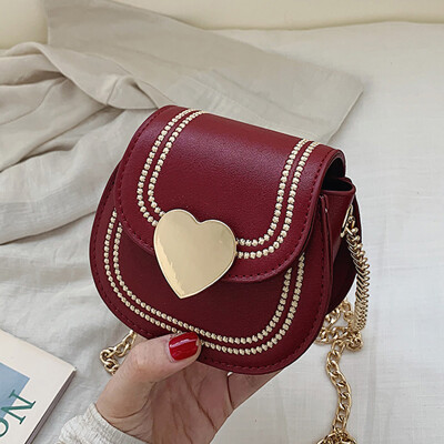 

Summer women 2019 new tide Korean tide foreign gas chain saddle bag fashion Joker shoulder Messenger bag