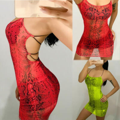 

Women Sleeveless Bandage Bodycon Evening Party Cocktail Club Short Mini Dress