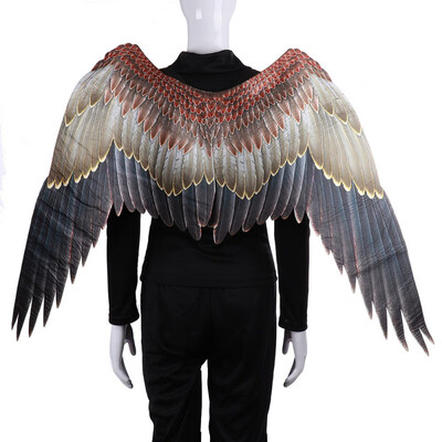 

New Hot 3D Print Punk Halloween Wings Decoration Mardi Gras Theme Party Costume Cosplay Wings For Halloween Decorations