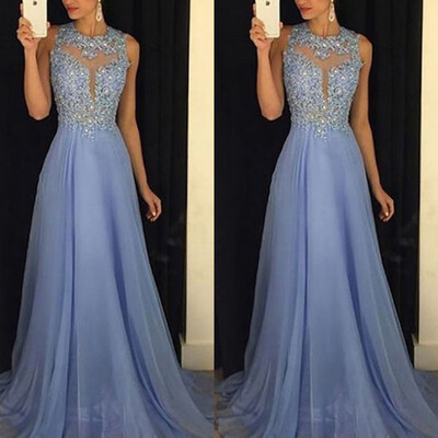 

Women Formal Wedding Bridesmaid Evening Party Ball Prom Gown Long Cocktail Dress