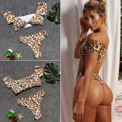 

Womens Bikini Set Push-up Padded Bra Beach Swimsuit Bathing Suit Swimwear HOT