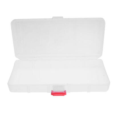

Small Plastic Clear Transparent Storage Collection Container Box Case