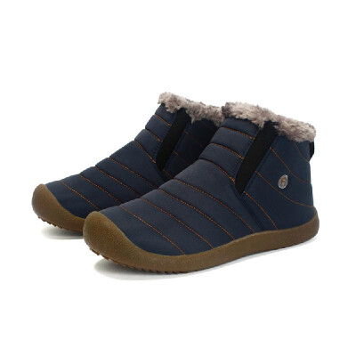 

Outdoor Water-resistant Non-slip Snow Boots Slip-on Winter Warm Shoes for Men&Women