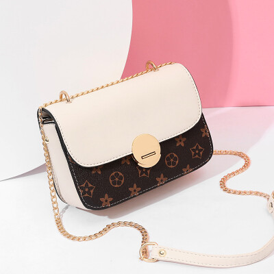 

Small bag female 2019 new tide female bag Korean version of small fragrance PU leather fashion shoulder slung