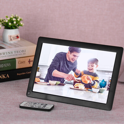 

Andoer 101 Inch Ultra-thin IPS LCD Digital Photo Frame Desktop Album 1280 800 Supports PhotoMusic Video Clock6 Modes Cale