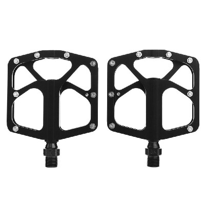 

Lightweight Bike Pedals Alloy Platform Pedals Three Bearing MTB Road Bike Cycling Pedals Cr-Mo Steel Axle