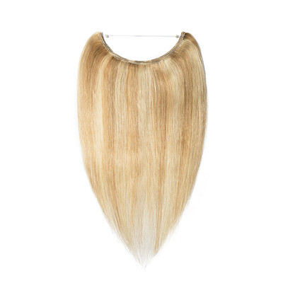 

16"18"20"22" One Piece Straight Remy Human Hair Miracle Secret Invisible Wire Hair Extensions No Clip No Glue 1pcs