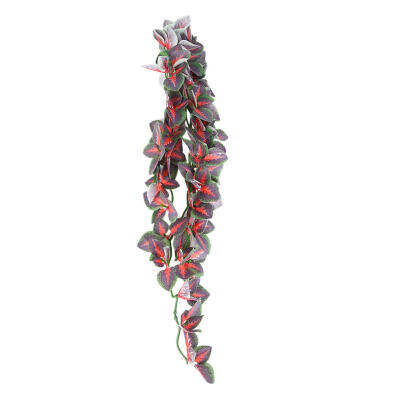 

Simulation Flower Rattan Artificial Green Leaves Wall Hanging Plants Decor