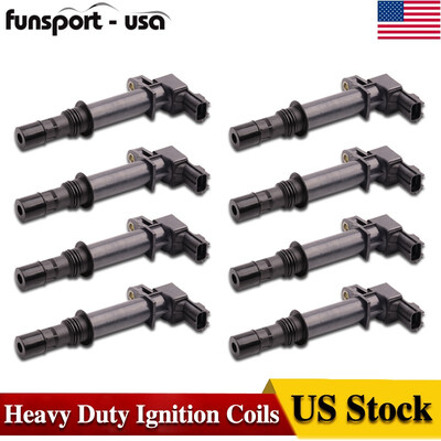 

Ignition Coil Pack of 8 for Dodge Ram 1500 - Dakota - Durango - Liberty - Mitsubishi Raider - V8 37L 47L