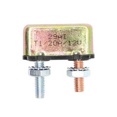

DC 12V Auto Reset Metal Circuit Breaker for Dual Battery Car Solar Boat