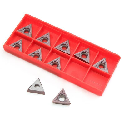 

10PcsSet TCMT16T304 VP15TF TCMT3251 Triangular Carbide Inserts Cutting Blade Tool With Box