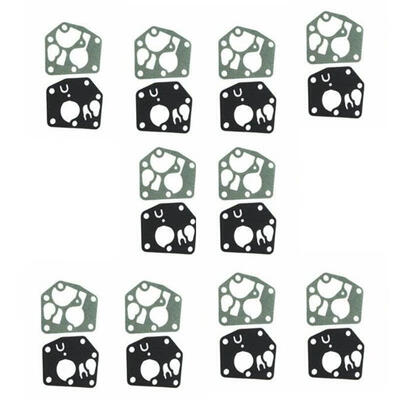 

10sets Carburetor Diaphragm Gasket Kit fit for Briggs & Stratton 495770 795083 5083H 5083K