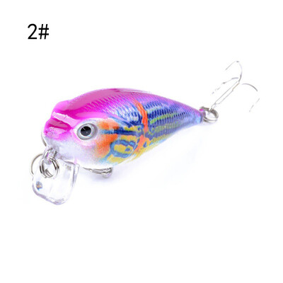 

Lu Ya Bait Painted Rock And Roll Fat Man Hard Bait Lifelike Crank Bait Swing Man Painting Series Artificial Bait