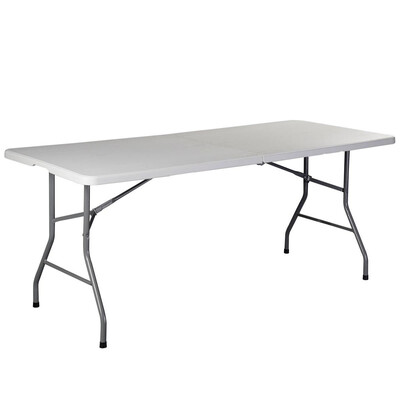 

6 Folding Portable Plastic Outdoor Camp Table