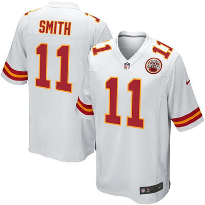 

Mens Football Jersey Kansas City Chiefs Alex Smith White Game Jersey