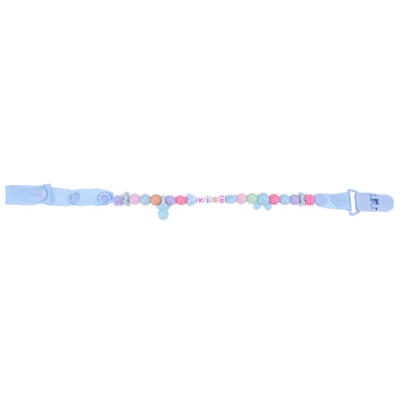 

Baby Pacifier Chain Clip Anti-Drop Chain Clamp Beads Soother Holder