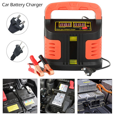 

350W 12V24V 200Ah Portable Electric Car Emergency Charger Booster Intelligent Pulse Repair Type ABS LCD Battery Charge