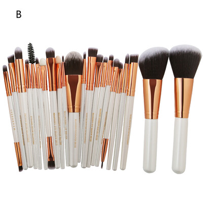 

〖Follure〗22Pc Makeup Brushes Set Powder Foundation Eyeshadow Eyeliner Lip Cosmetic Brush