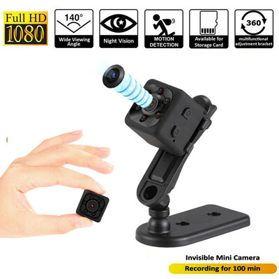 

NEW SQ11 Spy Hidden DV DVR Camera Full HD 1080P Mini-Car Dash Cam IR Night-Vision Home DVR Security Video Recor
