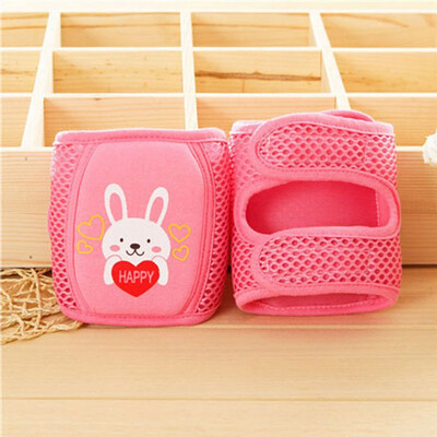 

Baby knee Pads Cute Adjustable Breathable Infant Toddler Crawling Pads