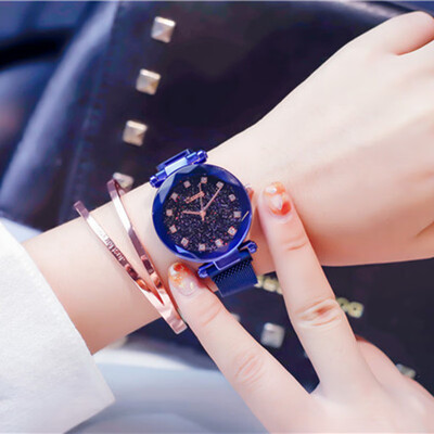 

Luxury Rose Gold Women Watches Starry Sky Magnetic Ladies Clock Fashion Casual Waterproof Female Wristwatch ulzzang reloj mujer