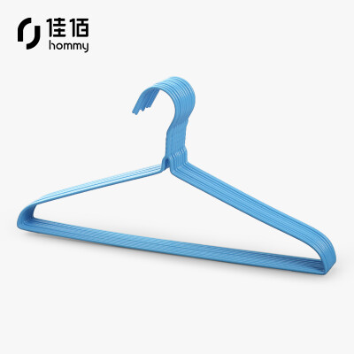 

Jia Hao hanger indoor drying rack balcony wet&dry hangers drying clothes props adult clothes shelf household clothes rack 10 sticks 39CM blue AY001